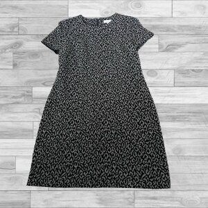 Calvin Klein grey and black animal print dress size 10